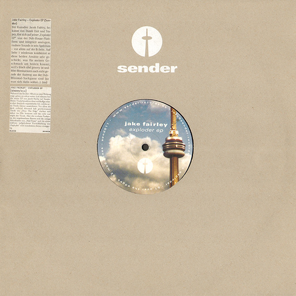 Jake Fairley - Exploder EP | Sender Records (send011) - 3