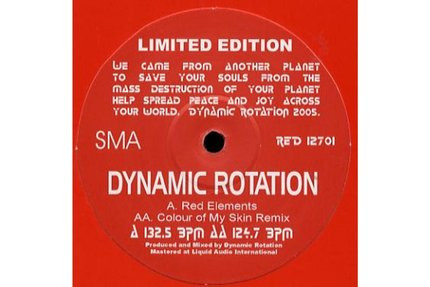 Dynamic Rotation - Red Elements / Color Of My Skin (Remix) | Red Elements (RED 12701)