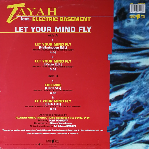 Tayah  &  Electric Basement - Let Your Mind Fly | Dance Pool (DAN 659092 6) - 2