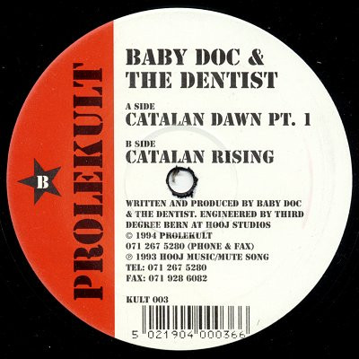 Baby Doc & The Dentist - Catalan Dawn Pt.1 | Prolekult (KULT 003)