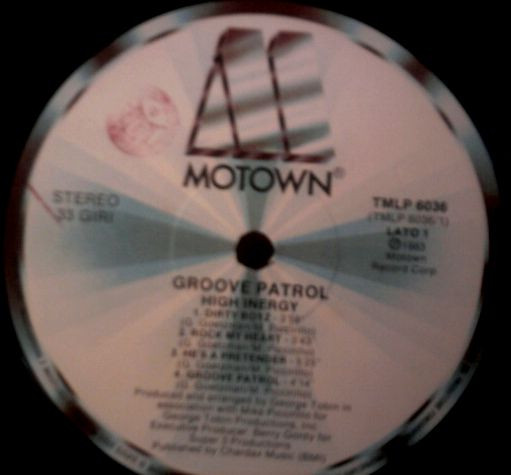 High Inergy - Groove Patrol | Motown (TMLP 6036) - 3