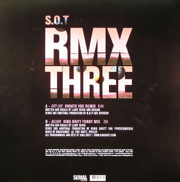 Soldiers Of Twilight - Remixes Part Three | Serial Records (SERL008) - 2 Soldiers Of Twilight - Remixes Part Three | Serial Records (SERL008) - 2