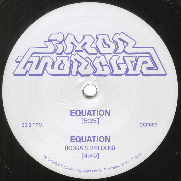 Simon Moncler - Data Streams EP | OCP (OCP003) - 2