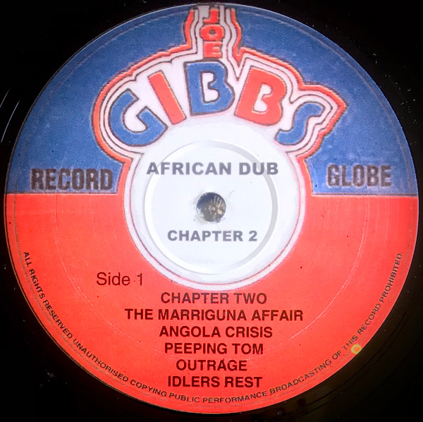 Joe Gibbs & The Professionals - African Dub Almighty Chapter Two | Studio 16 (STU16LP008) - 3