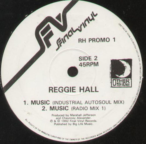 Reggie Hall - Music | Final Vinyl (RH PROMO 1) - 2 Reggie Hall - Music | Final Vinyl (RH PROMO 1) - 2