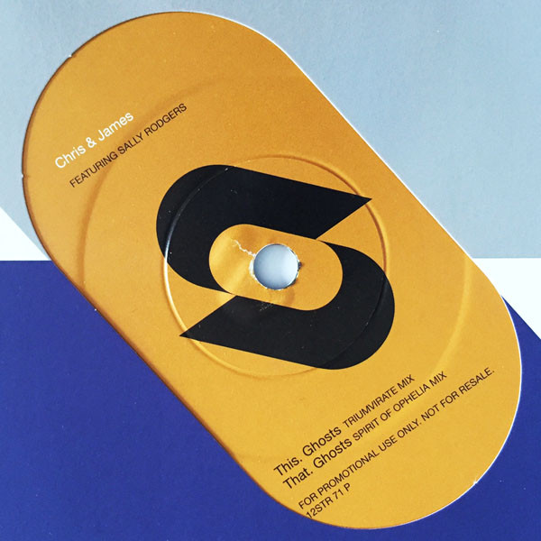 Chris & James Featuring Sally Rodgers - Ghosts | Stress Records (12 STR 71P) - main