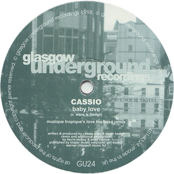 Cassio - Baby Love | Glasgow Underground (GU24) Cassio - Baby Love | Glasgow Underground (GU24)