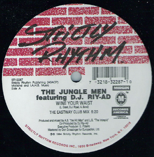 The Jungle Men Featuring D.J. Riy-ad - Wine Your Waist | Strictly Rhythm (SR12287)