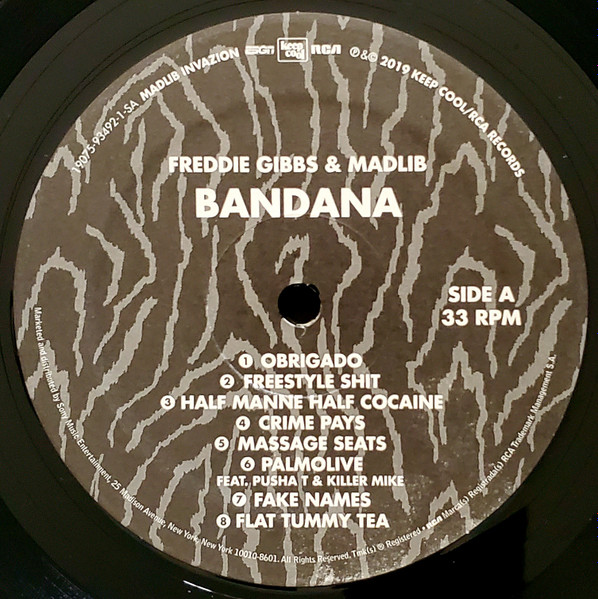 Freddie Gibbs , Madlib - Bandana | Keep Cool (19075-93492-1) - 3