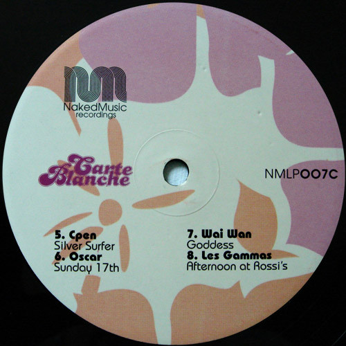 Various - Carte Blanche Volume Two | Naked Music Recordings (NMLP007) - 4 Various - Carte Blanche Volume Two | Naked Music Recordings (NMLP007) - 4