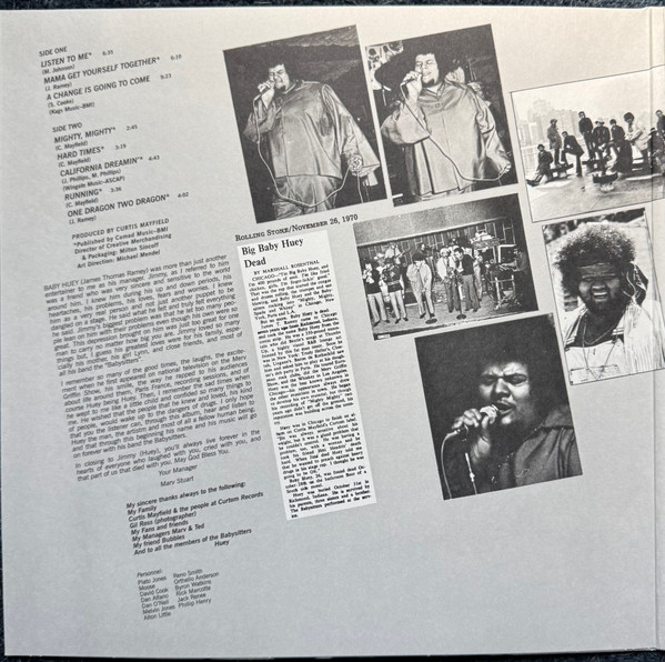 Baby Huey - The Baby Huey Story / The Living Legend | Rhino Records (RES1 971650) - 2