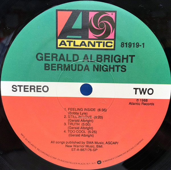 Gerald Albright - Bermuda Nights | Atlantic (81919-1) - 4