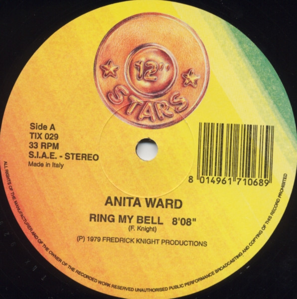 Anita Ward / B.T. Express - Ring My Bell / Do It ('Til You're Satisfied) | 12 Inch Stars (TIX 029) - 2