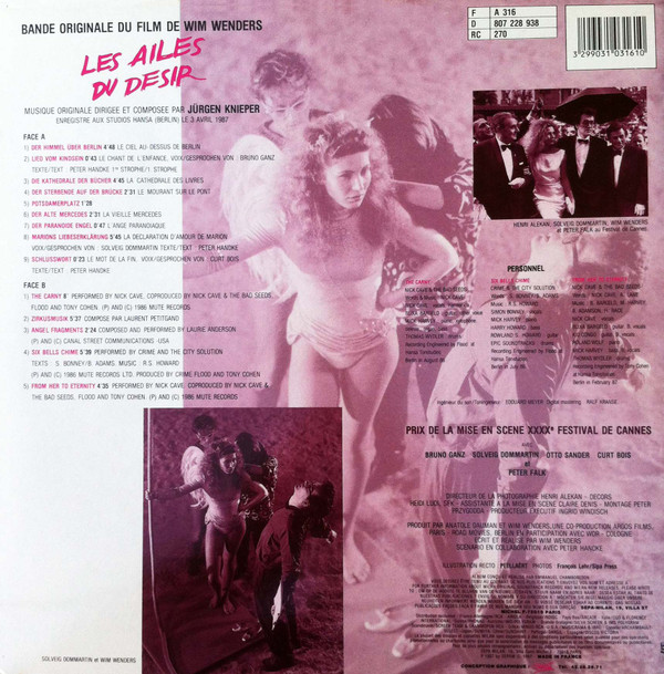 Various - Les Ailes Du Desir | Milan (A 316) - 2