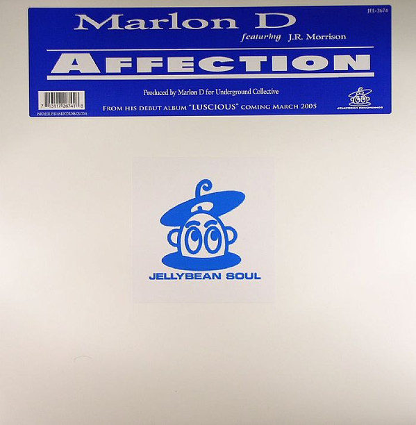 Marlon D. Featuring J.R. Morrison - Affection | Jellybean Soul (JEL-2674) Marlon D. Featuring J.R. Morrison - Affection | Jellybean Soul (JEL-2674)