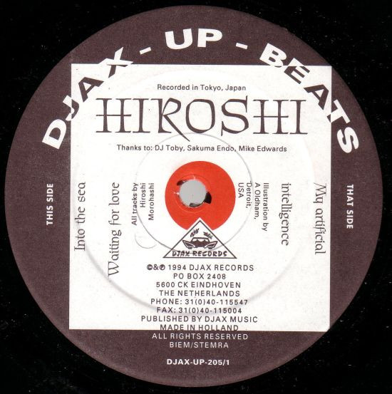 Hiroshi Morohashi - Hiroshi | Djax-Up-Beats (DJAX-UP-205) - 3