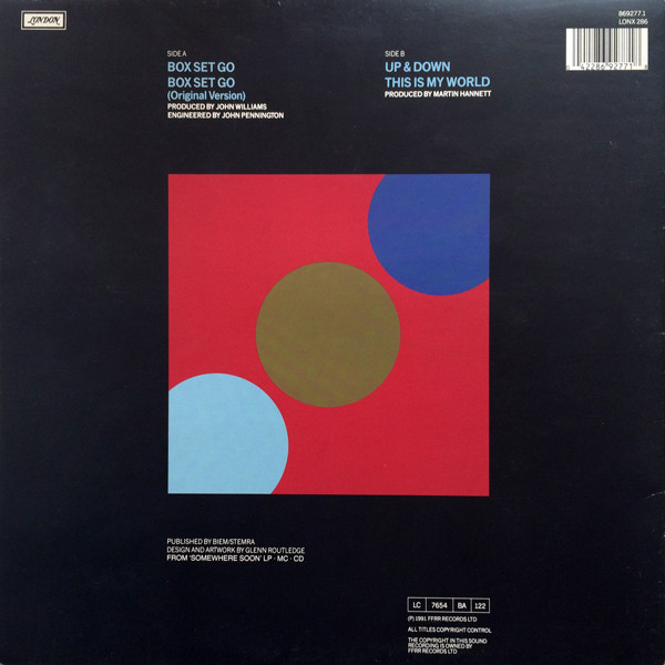 The High - Box Set Go | London Records (LONX 286) - 2 The High - Box Set Go | London Records (LONX 286) - 2