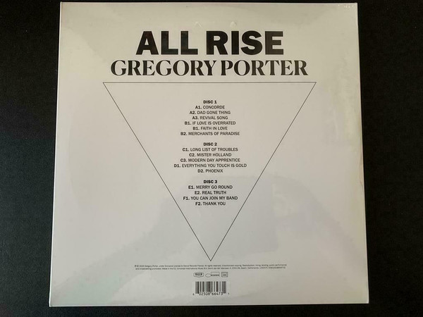 Gregory Porter - All Rise | Blue Note (00602508664731) - 2