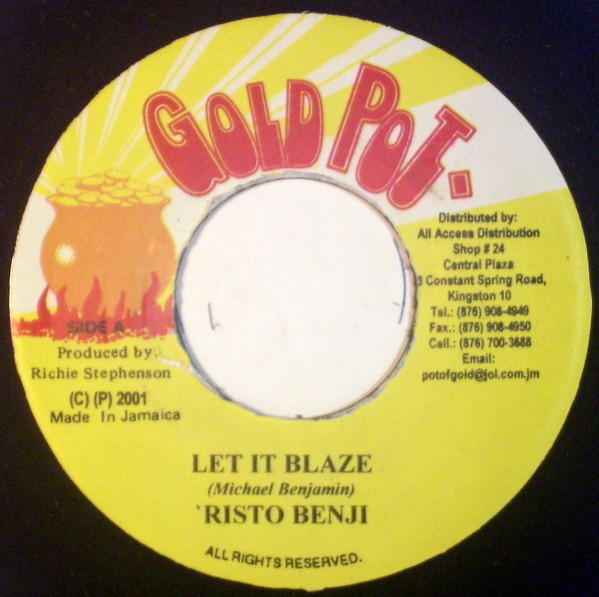 Risto Benji - Let It Blaze | Gold Pot (none) - main