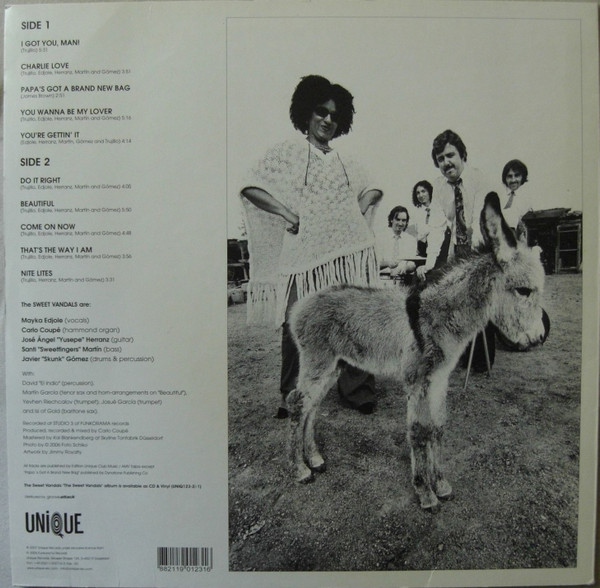 The Sweet Vandals - The Sweet Vandals | Unique (UNIQUE 123-1) - 2