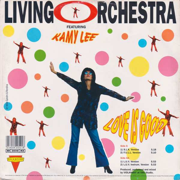 Living Orchestra Featuring Kamy Lee - Love Is Good | Bull & Butcher Recordings (BB 2050 MX) - 4