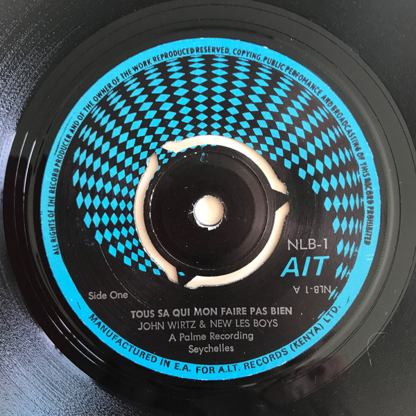 John Wirtz & The New Les Boys - Tous Sa Qui Mon Faire Pas Bien / Meon | A.I.T. Records (NLB 1)