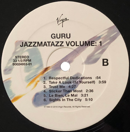 Guru - Jazzmatazz (Volume 1) | Virgin (B0024953-01) - 4