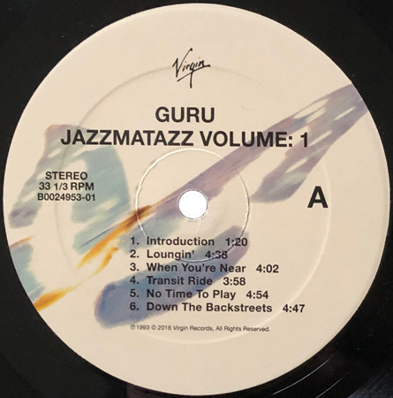 Guru - Jazzmatazz (Volume 1) | Virgin (B0024953-01) - 3