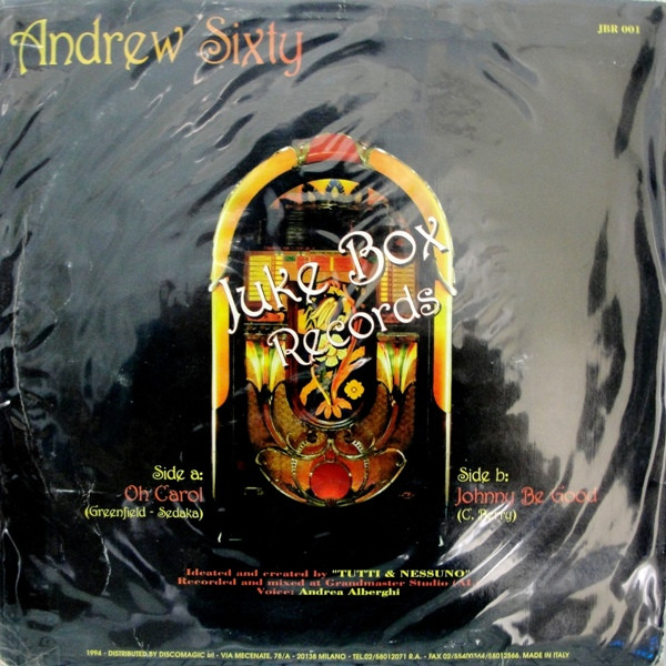 Andrew Sixty - Oh Carol / Johnny Be Good | Blanco Y Negro (MX-534) - 2