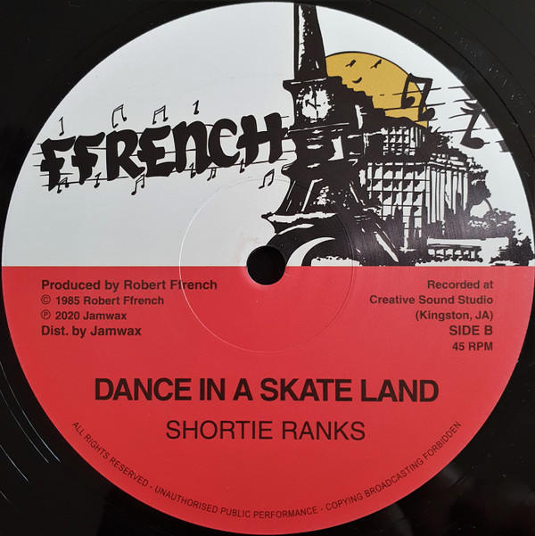 Robert Ffrench / Shortie Ranks - I Am Wondering / Dance In A Skate Land | Ffrench (JAMWAXMAXI24)