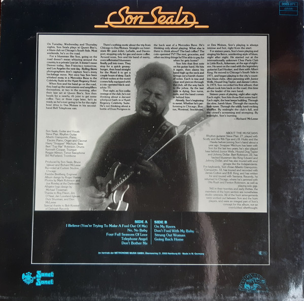 Son Seals - Midnight Son | Sonet (0069.071) - 2 Son Seals - Midnight Son | Sonet (0069.071) - 2