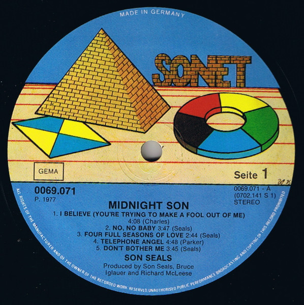 Son Seals - Midnight Son | Sonet (0069.071) - 3 Son Seals - Midnight Son | Sonet (0069.071) - 3