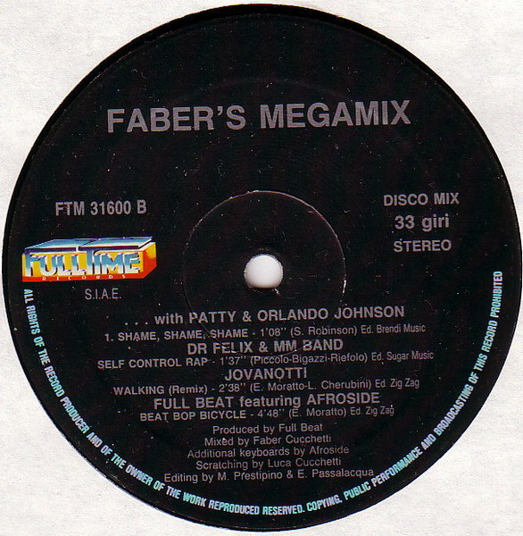 Various - Faber's Megamix | Full Time Records (FTM 31600)