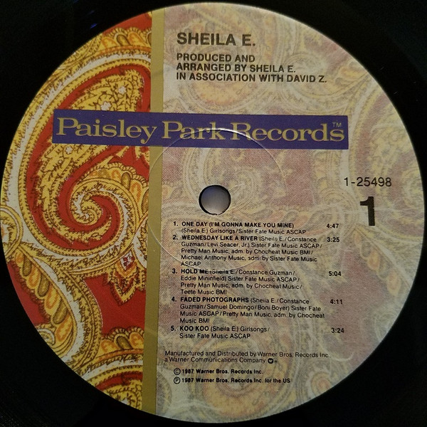 Sheila E. - Sheila E. | Paisley Park (9 25498-1) - 3