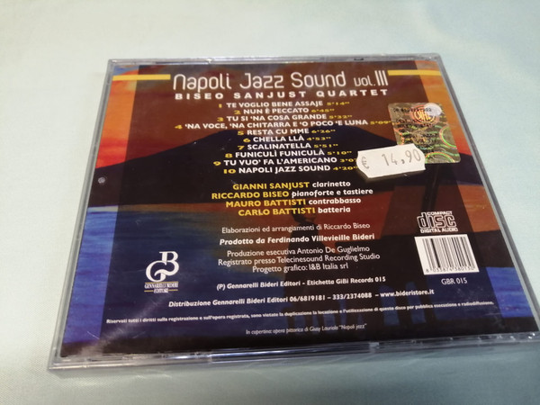 Biseo Sanjust Quartet - Napoli Jazz Sound III | GiBi Records (GBR015) - 3