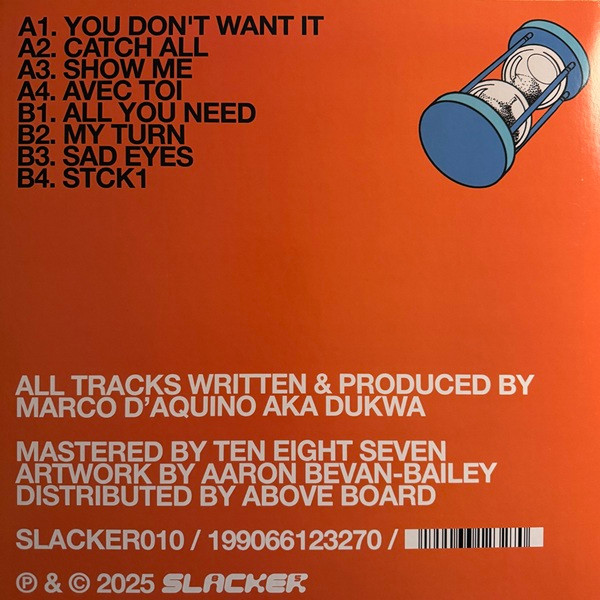 Dukwa - Zeitgeist | Slacker 85 (SLACKER010) - 2