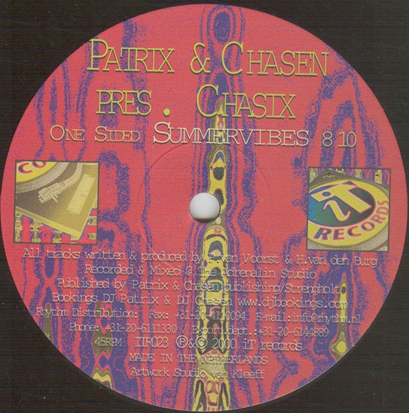 Patrix & Chasen Pres. Chasix - Summervibes | iT Records (ITR023) - 3