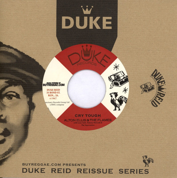 Alton Ellis & The Flames with Lynn Taitt , Tommy McCook & The Supersonics / Errol Brown with Tommy McCook & The Supersonics - Cry Tough / Toughest Dub | Duke Records (none)