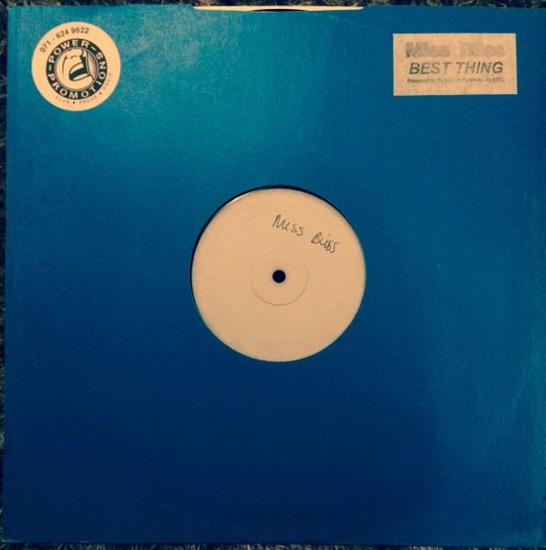Miss Bliss - Best Thing | Synthetic Records (SYNTH 010) - main