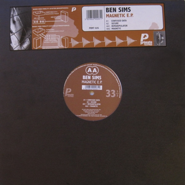 Ben Sims - Magnetic E.P. | Primate Recordings (PRMT 026) - main