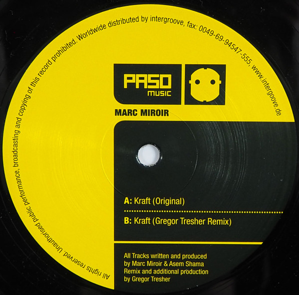 Marc Miroir - Kraft | Paso Music (PASO 014)