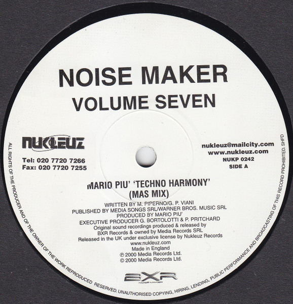 Mario Più - Noise Maker Volume 7 | Nukleuz (NUK P 0242) - 2