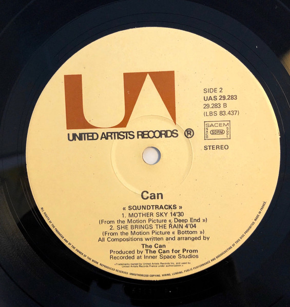 Can - Soundtracks | United Artists Records (UAS 29.283) - 4