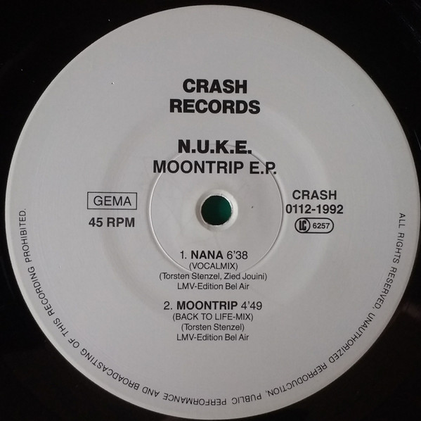 N.U.K.E. - Moontrip E.P. | Crash Records (CRASH 0112-1992) - 4
