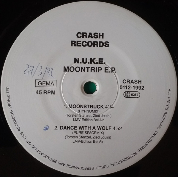 N.U.K.E. - Moontrip E.P. | Crash Records (CRASH 0112-1992) - 3