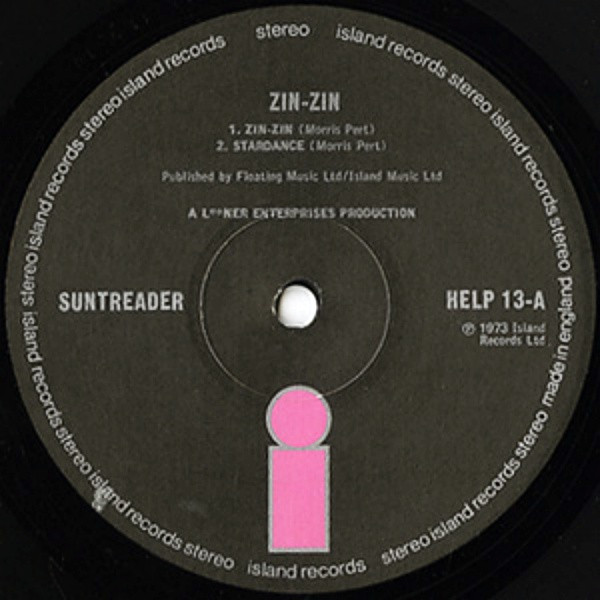 Suntreader - Zin-Zin | Island Records (HELP 13) - 3