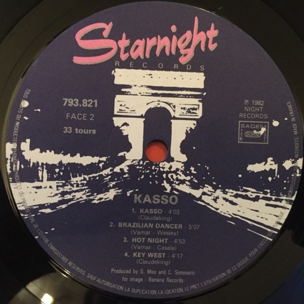 Kasso - Kasso | Starnight Records (793-821) - 4 Kasso - Kasso | Starnight Records (793-821) - 4
