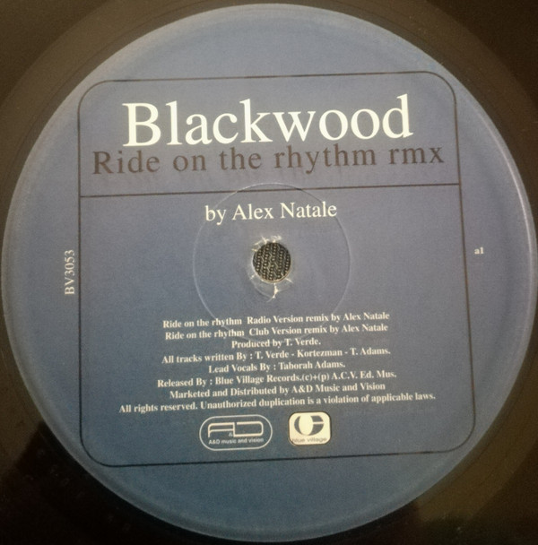 Blackwood - Ride On The Rhythm | Blue Village (BV 3053) - 3