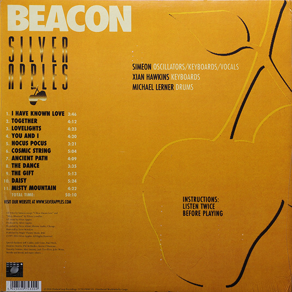 Silver Apples - Beacon | Chicken Coop Recordings (CCRLP004COL) - 2 Silver Apples - Beacon | Chicken Coop Recordings (CCRLP004COL) - 2