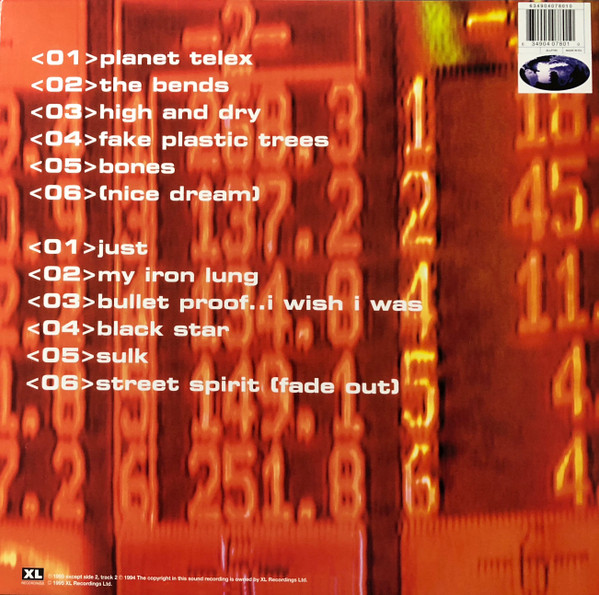 Radiohead - The Bends | XL Recordings (XLLP780) - 2